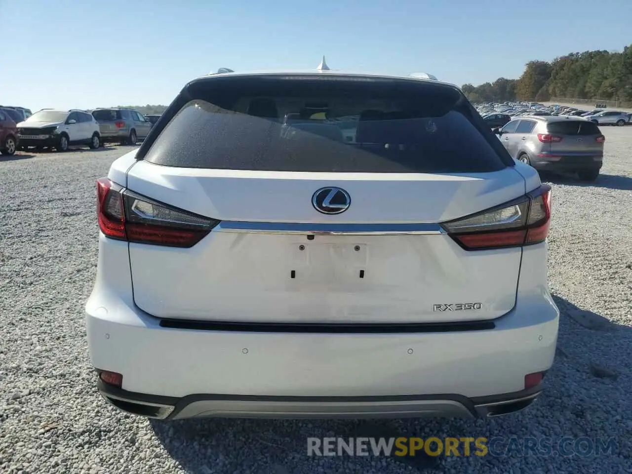 6 Photograph of a damaged car 2T2HZMAA5LC173817 LEXUS RX350 2020