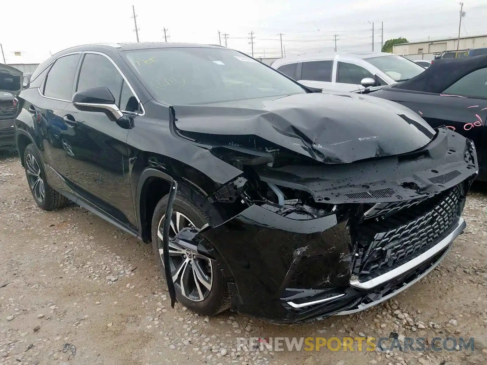 1 Photograph of a damaged car 2T2HZMAA6LC151504 LEXUS RX350 2020