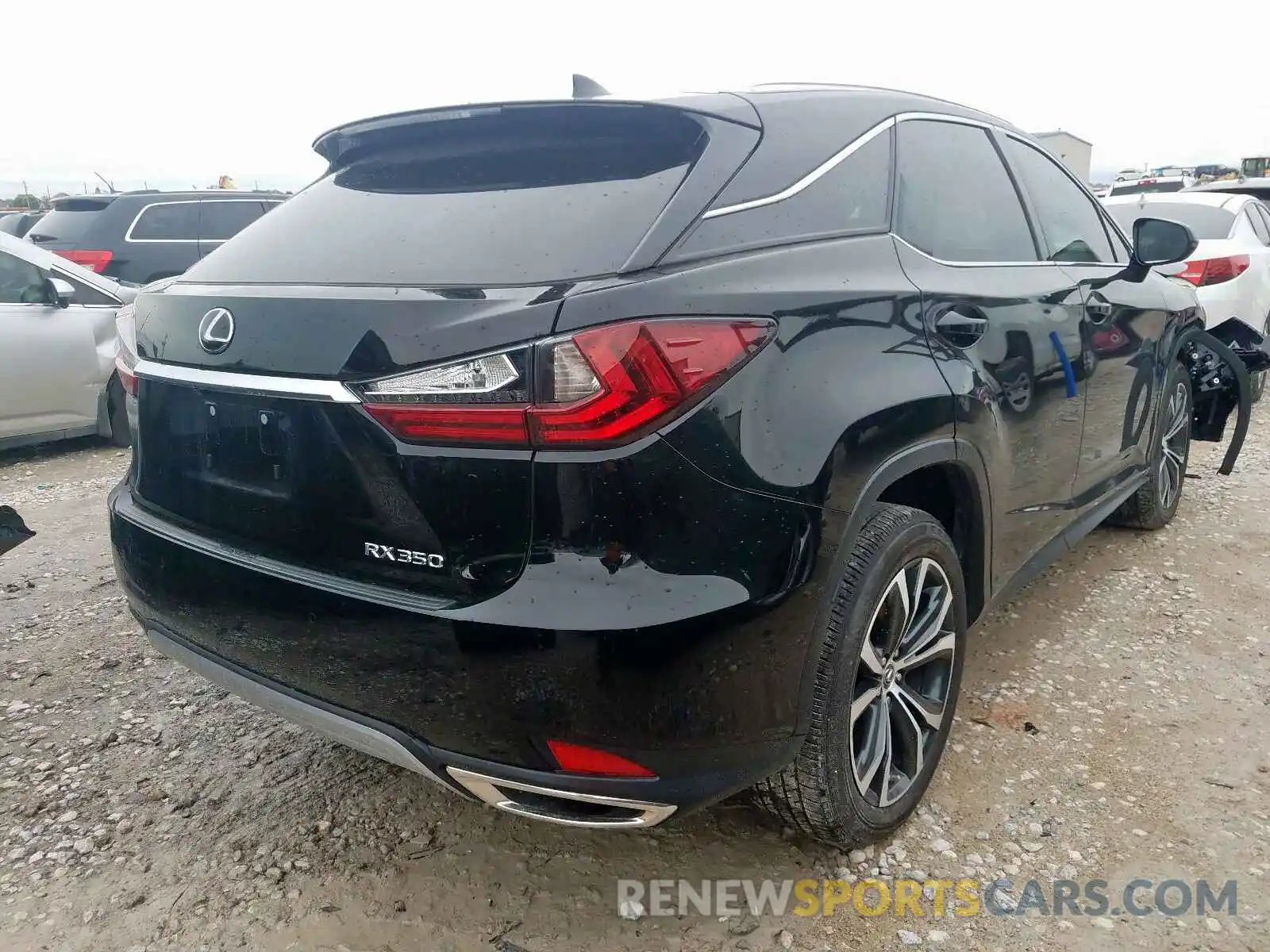 4 Photograph of a damaged car 2T2HZMAA6LC151504 LEXUS RX350 2020