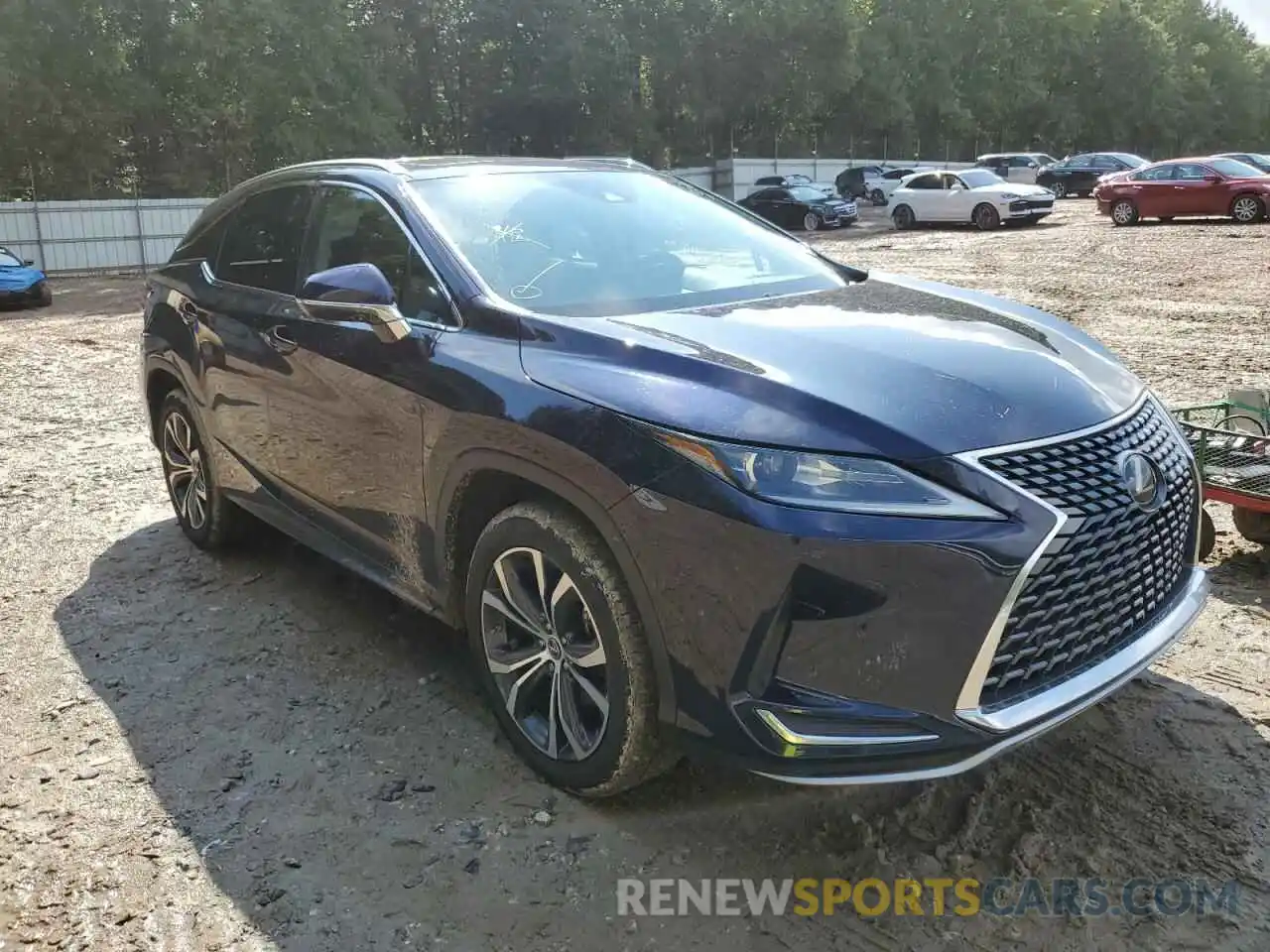 1 Photograph of a damaged car 2T2HZMAA6LC152541 LEXUS RX350 2020