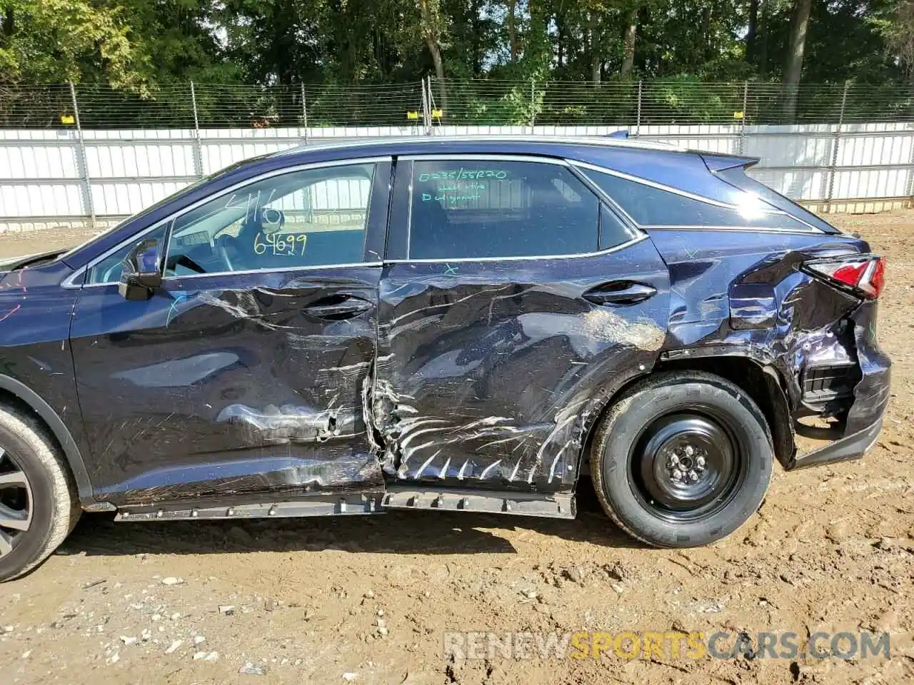 9 Photograph of a damaged car 2T2HZMAA6LC152541 LEXUS RX350 2020