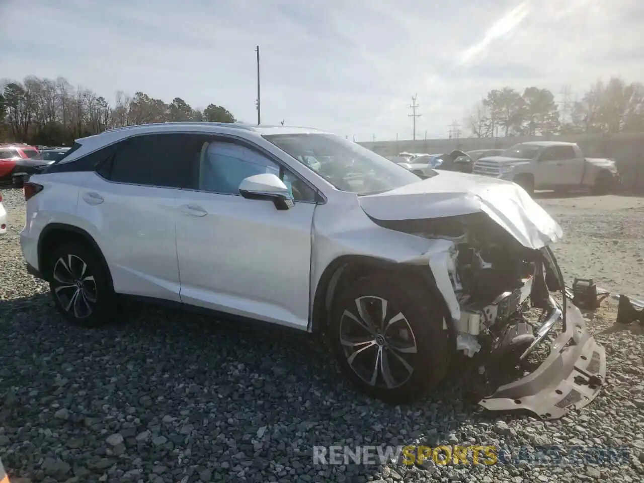 4 Photograph of a damaged car 2T2HZMAA6LC154466 LEXUS RX350 2020