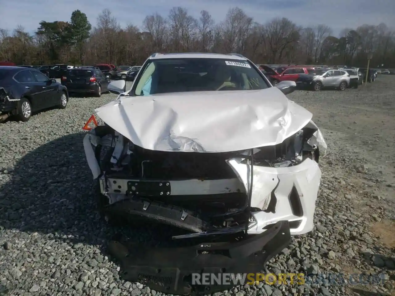 5 Photograph of a damaged car 2T2HZMAA6LC154466 LEXUS RX350 2020