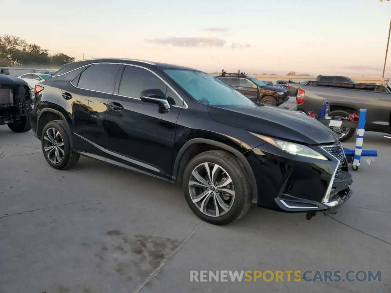 4 Photograph of a damaged car 2T2HZMAA6LC159876 LEXUS RX350 2020