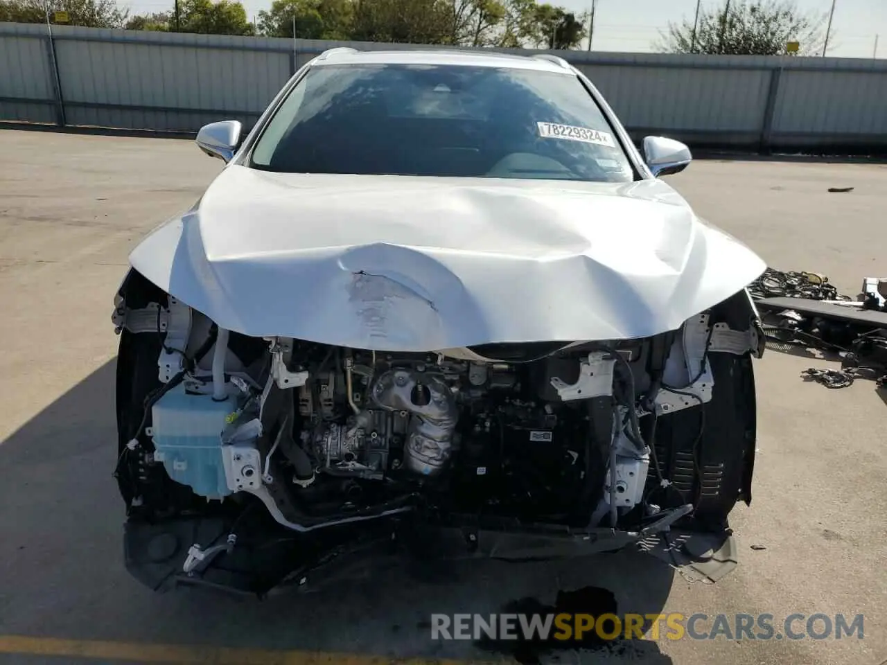 5 Photograph of a damaged car 2T2HZMAA7LC163189 LEXUS RX350 2020