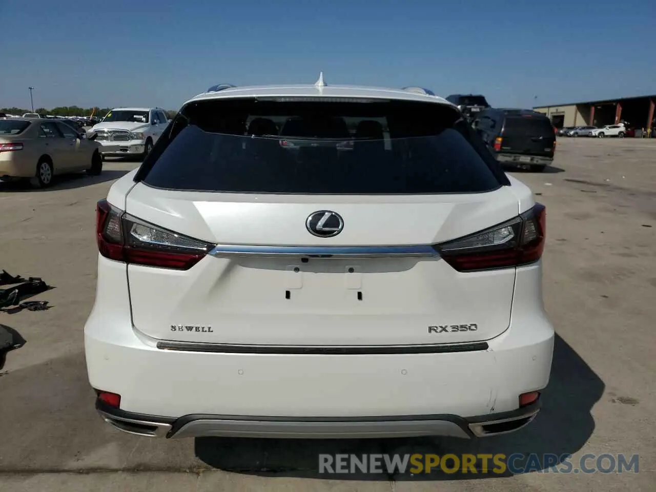6 Photograph of a damaged car 2T2HZMAA7LC163189 LEXUS RX350 2020