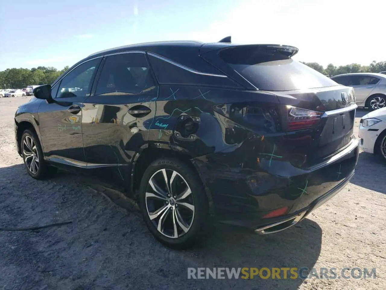 2 Photograph of a damaged car 2T2HZMAA7LC170272 LEXUS RX350 2020