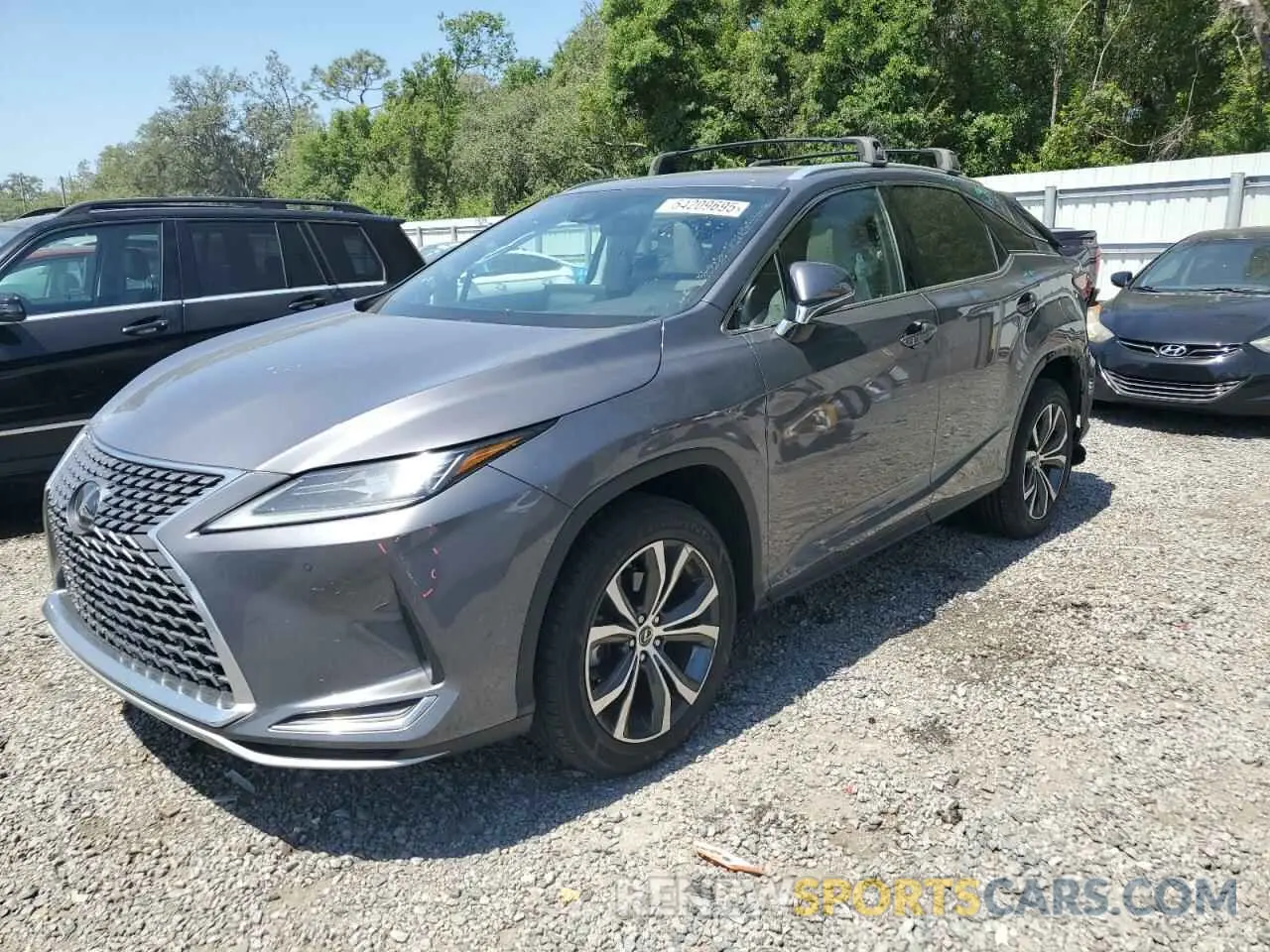 1 Photograph of a damaged car 2T2HZMAA7LC175052 LEXUS RX350 2020