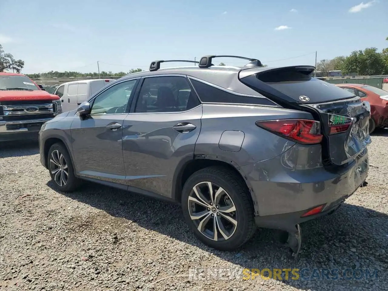 2 Photograph of a damaged car 2T2HZMAA7LC175052 LEXUS RX350 2020