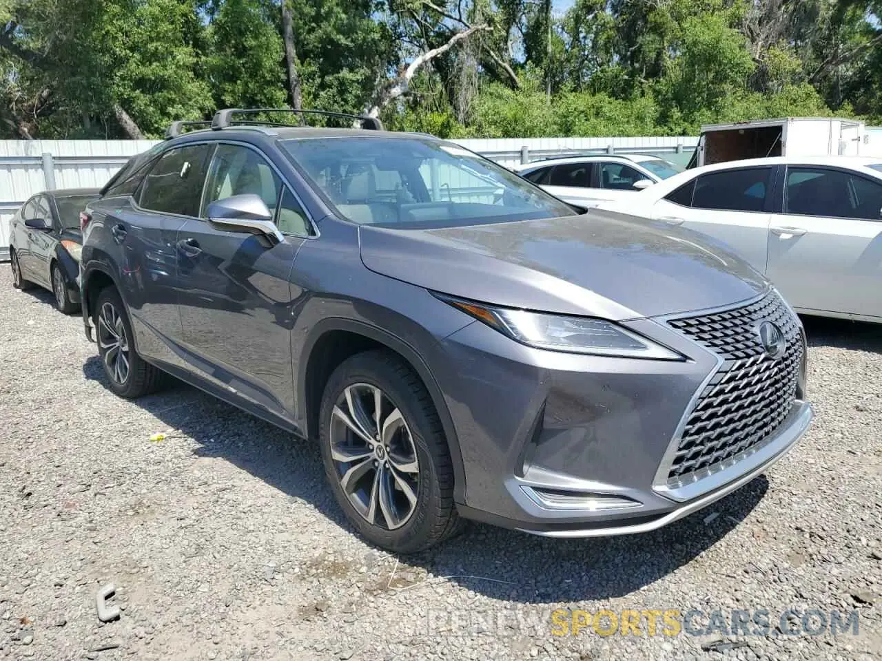 4 Photograph of a damaged car 2T2HZMAA7LC175052 LEXUS RX350 2020