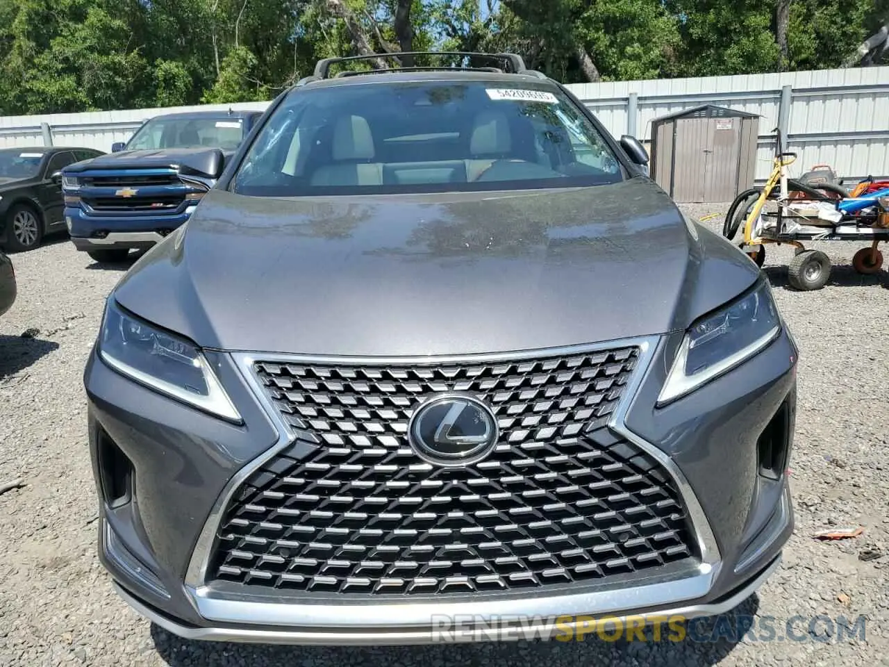 5 Photograph of a damaged car 2T2HZMAA7LC175052 LEXUS RX350 2020