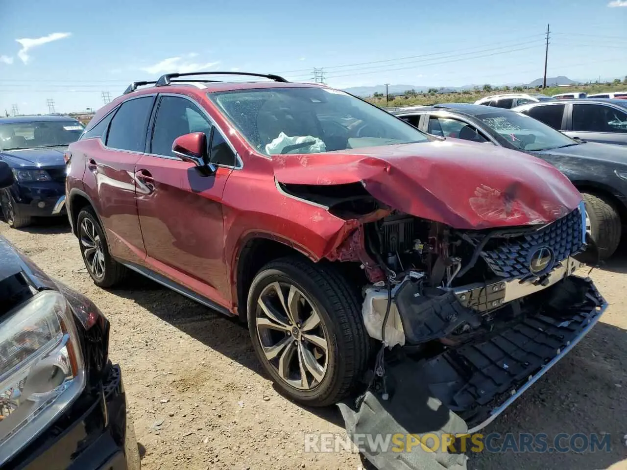 4 Photograph of a damaged car 2T2HZMAA8LC162004 LEXUS RX350 2020