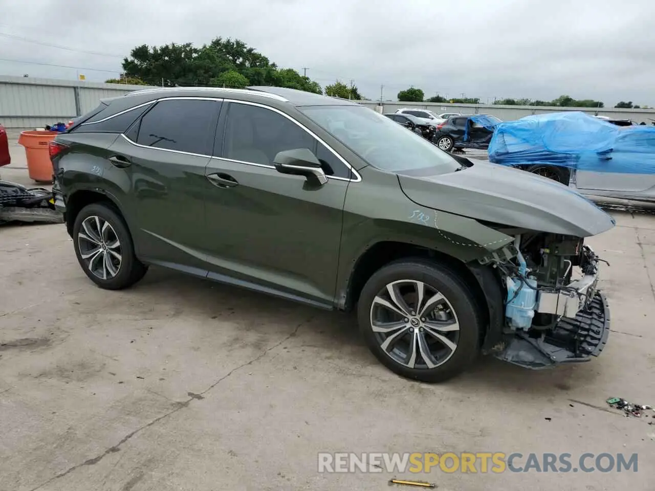 4 Photograph of a damaged car 2T2HZMAA8LC162200 LEXUS RX350 2020