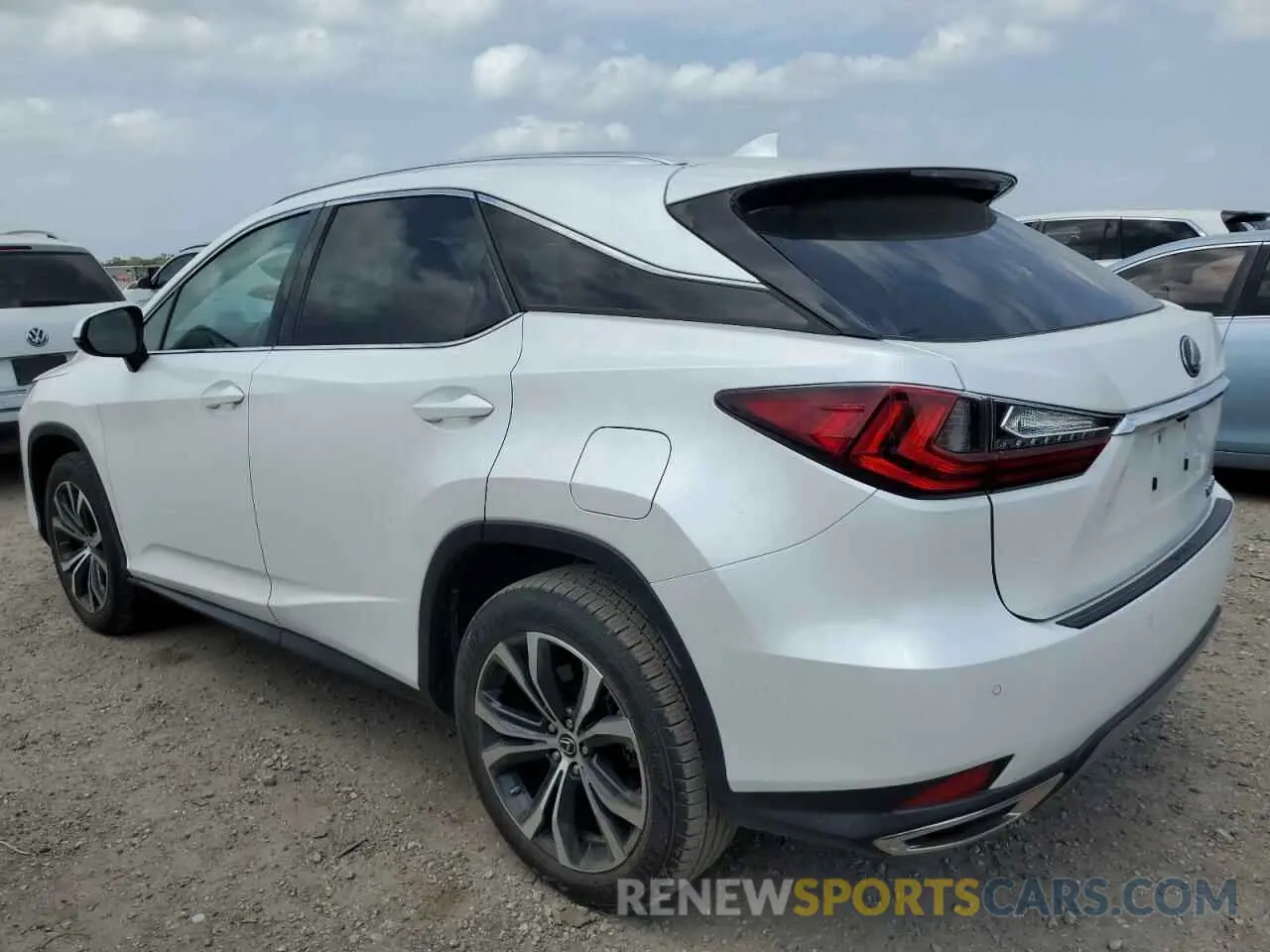 2 Photograph of a damaged car 2T2HZMAA8LC162763 LEXUS RX350 2020