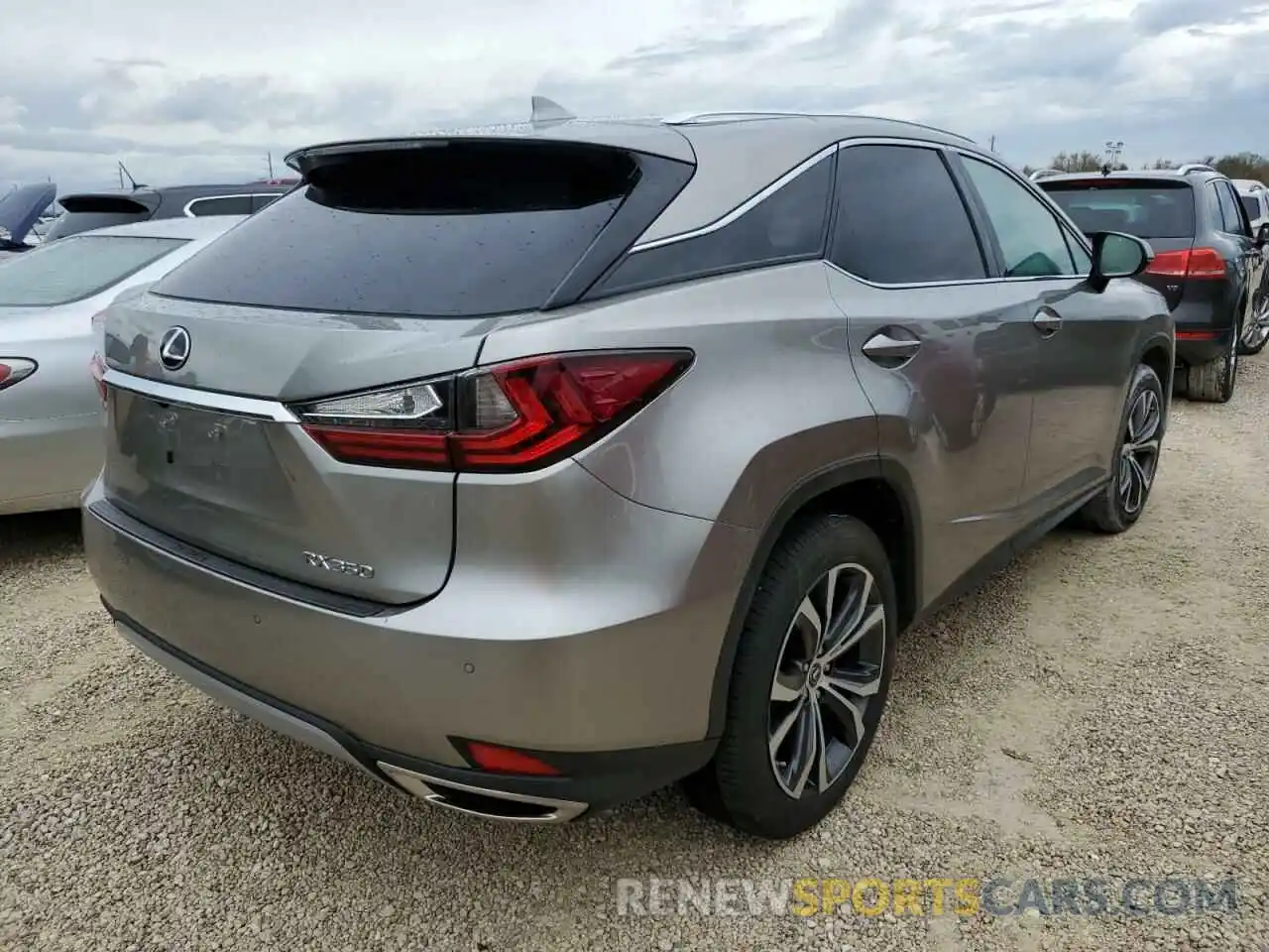 4 Photograph of a damaged car 2T2HZMAA8LC164674 LEXUS RX350 2020