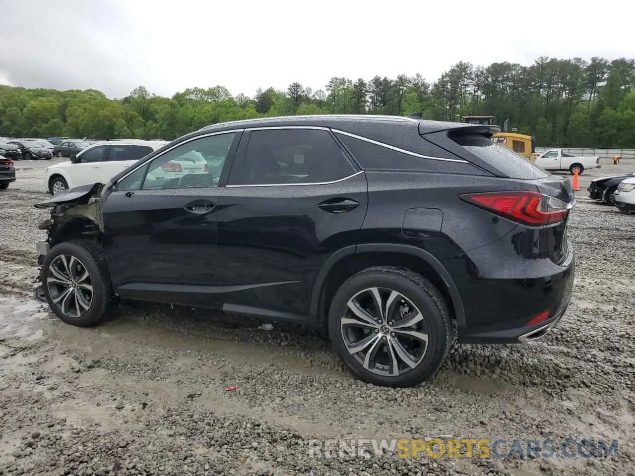 2 Photograph of a damaged car 2T2HZMAA8LC164772 LEXUS RX350 2020