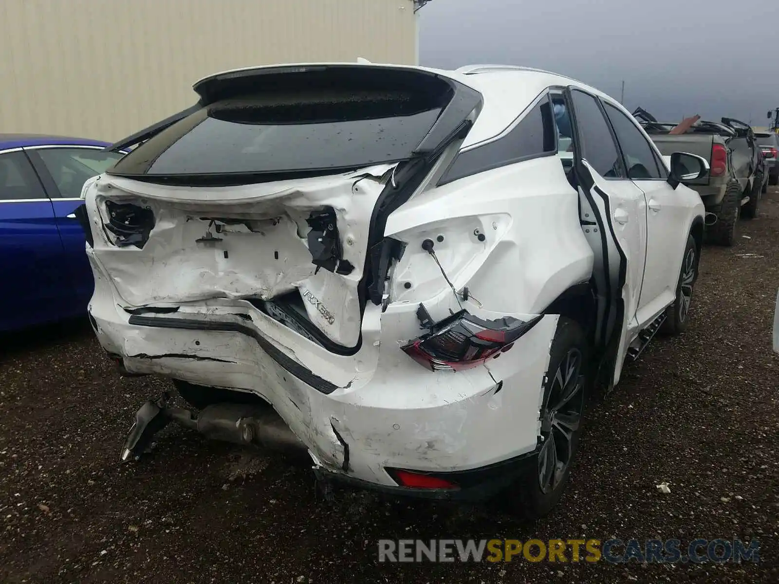 4 Photograph of a damaged car 2T2HZMAA8LC165226 LEXUS RX350 2020