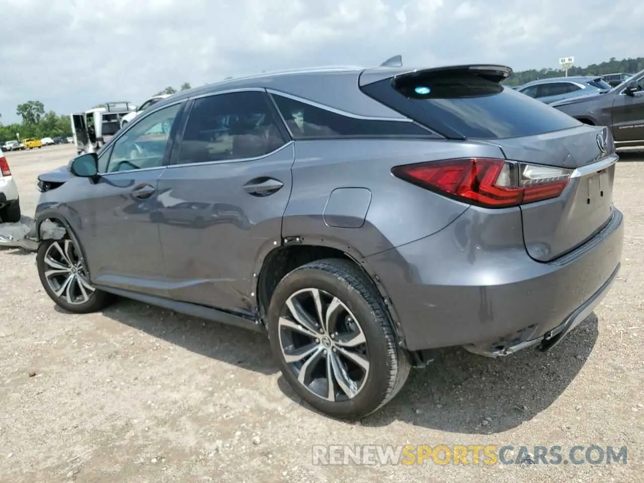 2 Photograph of a damaged car 2T2HZMAA8LC176677 LEXUS RX350 2020