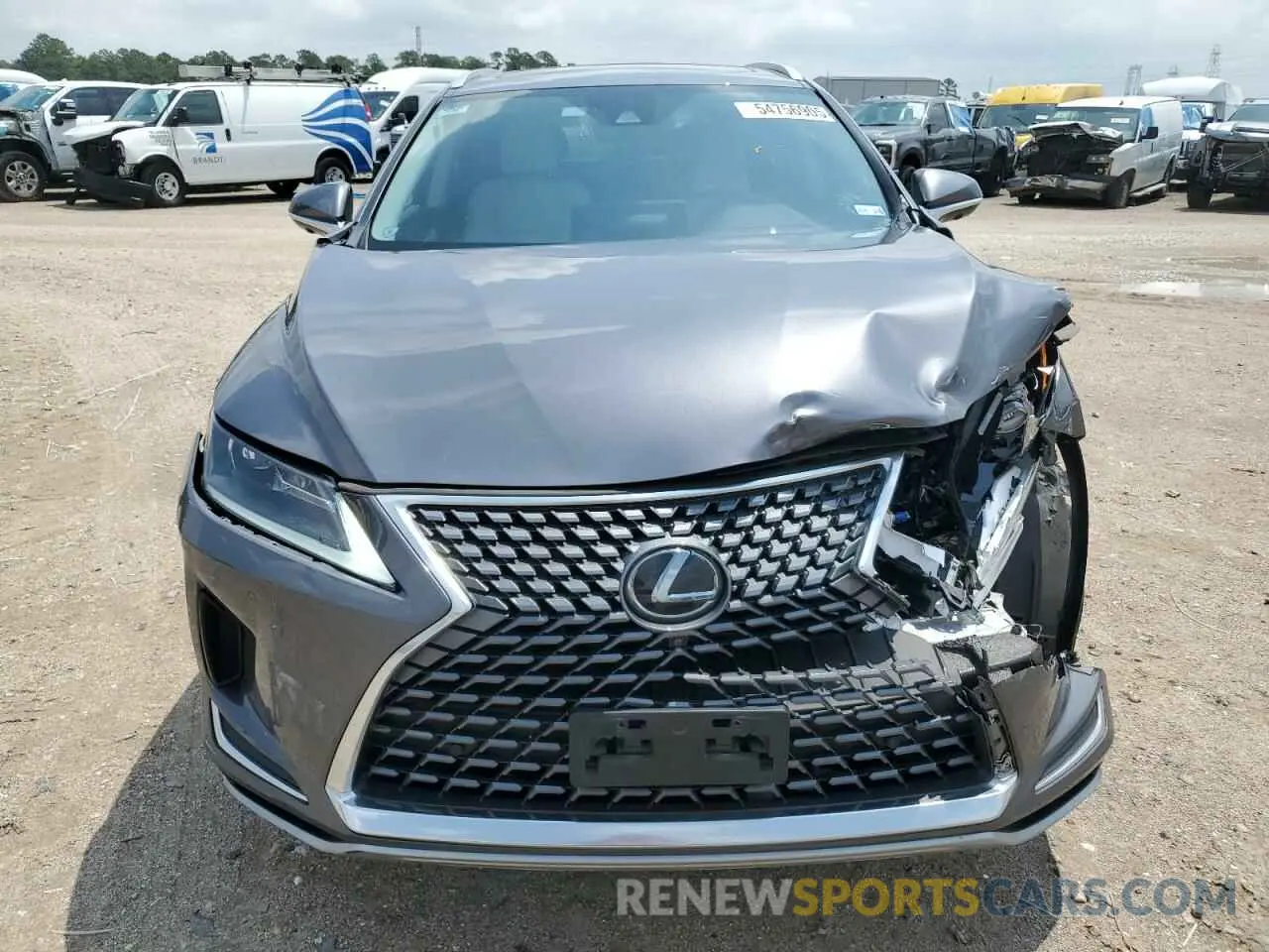 5 Photograph of a damaged car 2T2HZMAA8LC176677 LEXUS RX350 2020