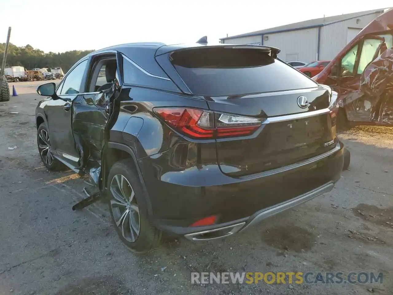 3 Photograph of a damaged car 2T2HZMAA8LC177876 LEXUS RX350 2020