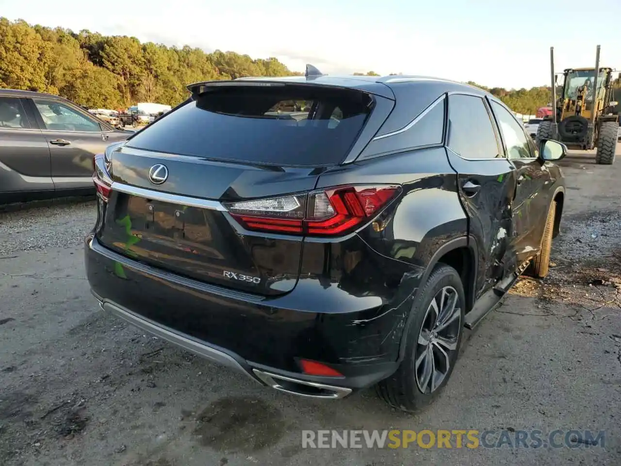 4 Photograph of a damaged car 2T2HZMAA8LC177876 LEXUS RX350 2020