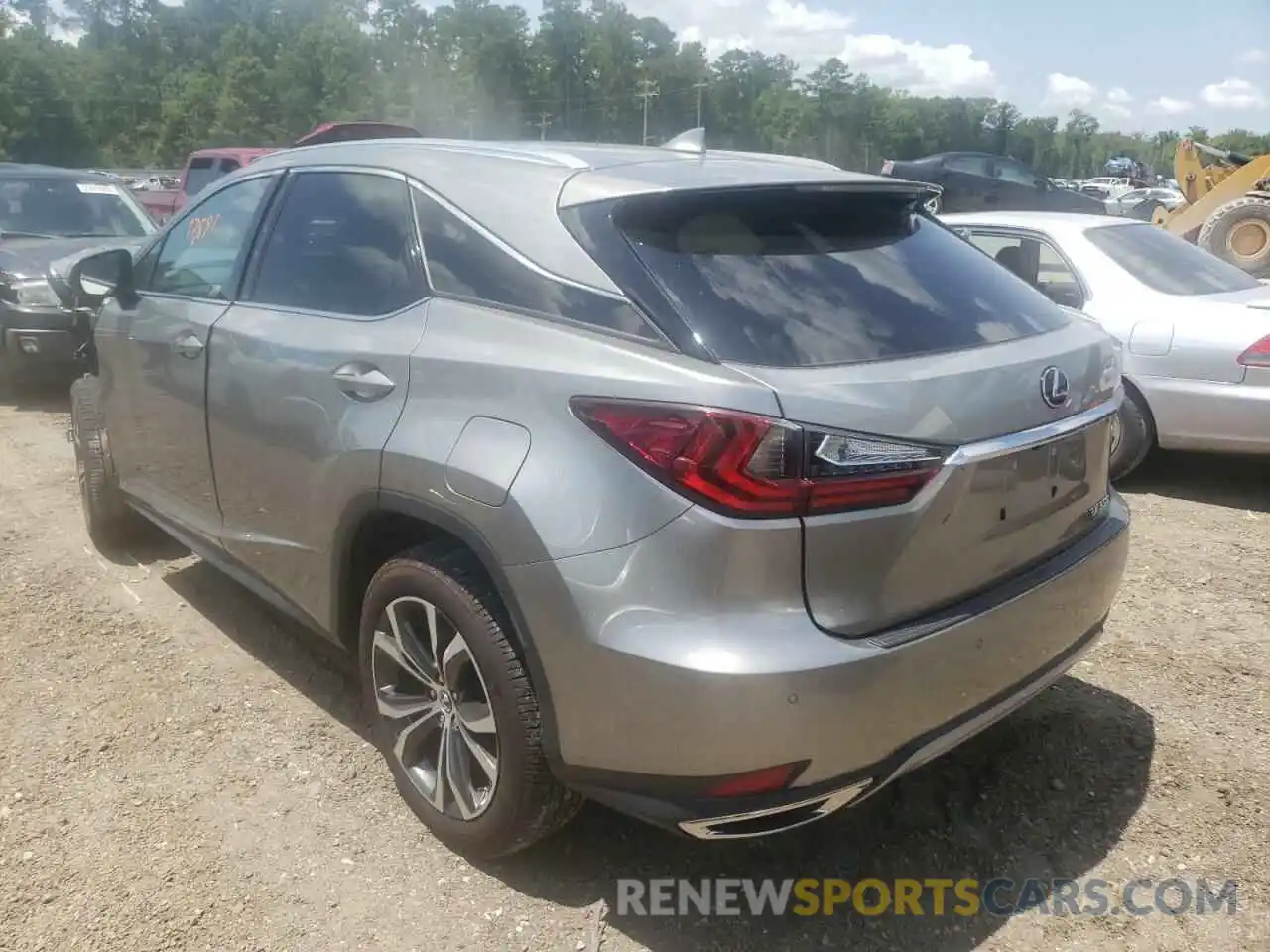 3 Photograph of a damaged car 2T2HZMAA9LC151481 LEXUS RX350 2020