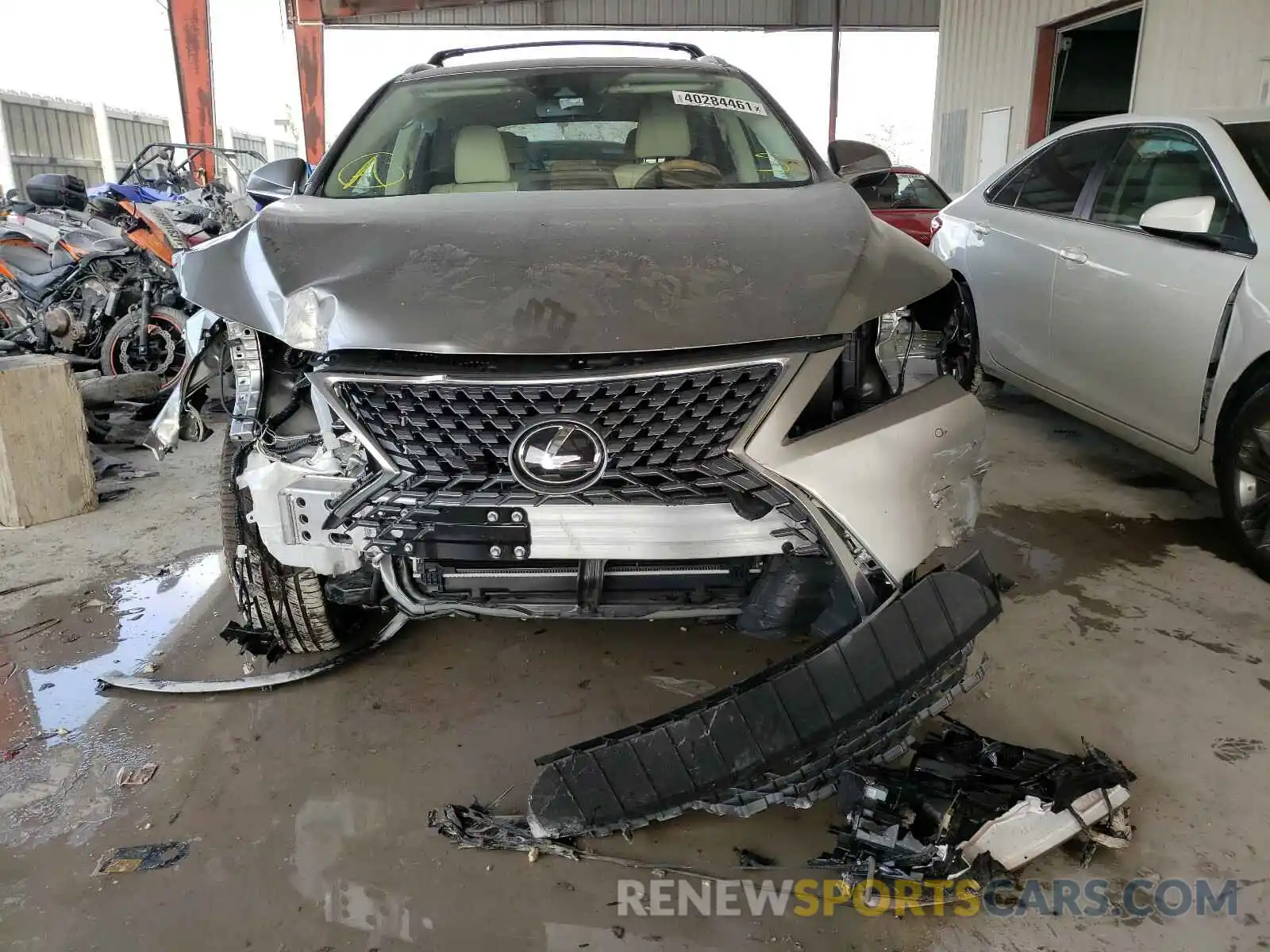 9 Photograph of a damaged car 2T2HZMAA9LC161900 LEXUS RX350 2020