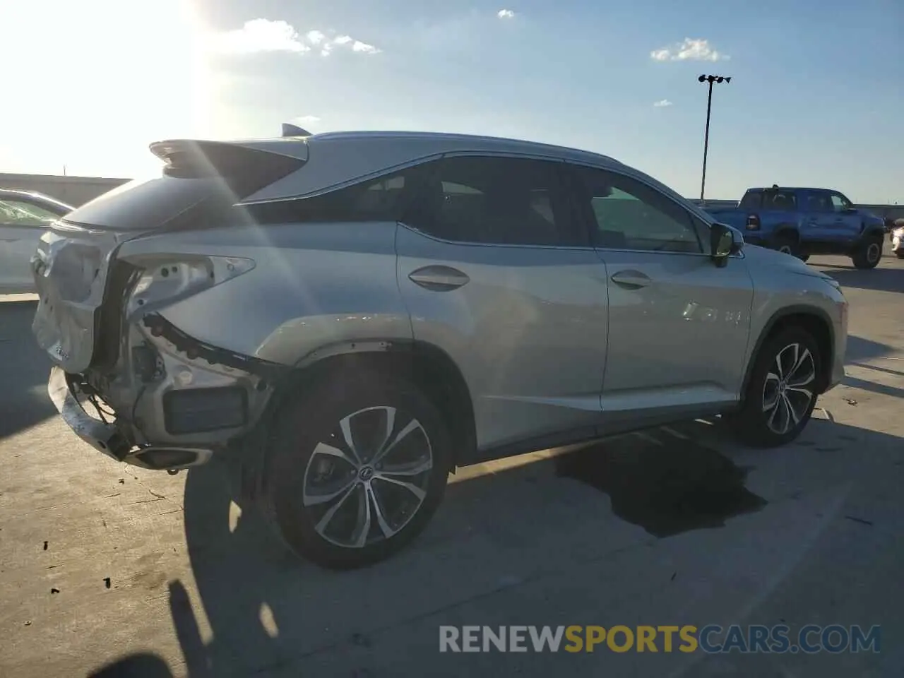 3 Photograph of a damaged car 2T2HZMAA9LC163159 LEXUS RX350 2020