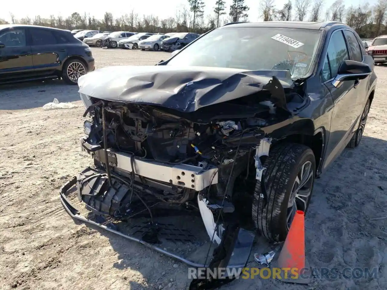 9 Photograph of a damaged car 2T2HZMAA9LC165056 LEXUS RX350 2020