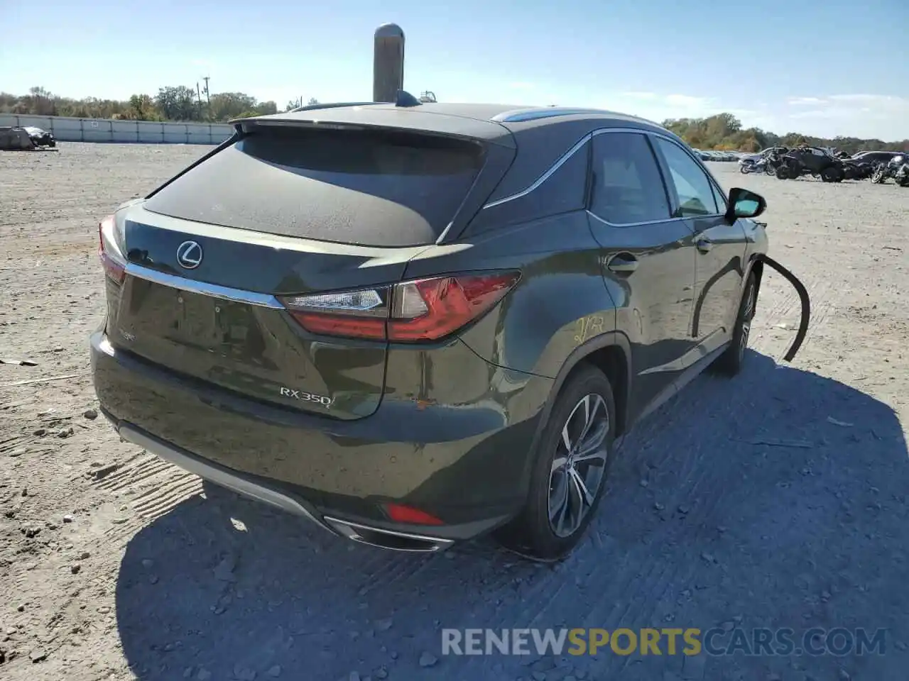 4 Photograph of a damaged car 2T2HZMAA9LC178325 LEXUS RX350 2020