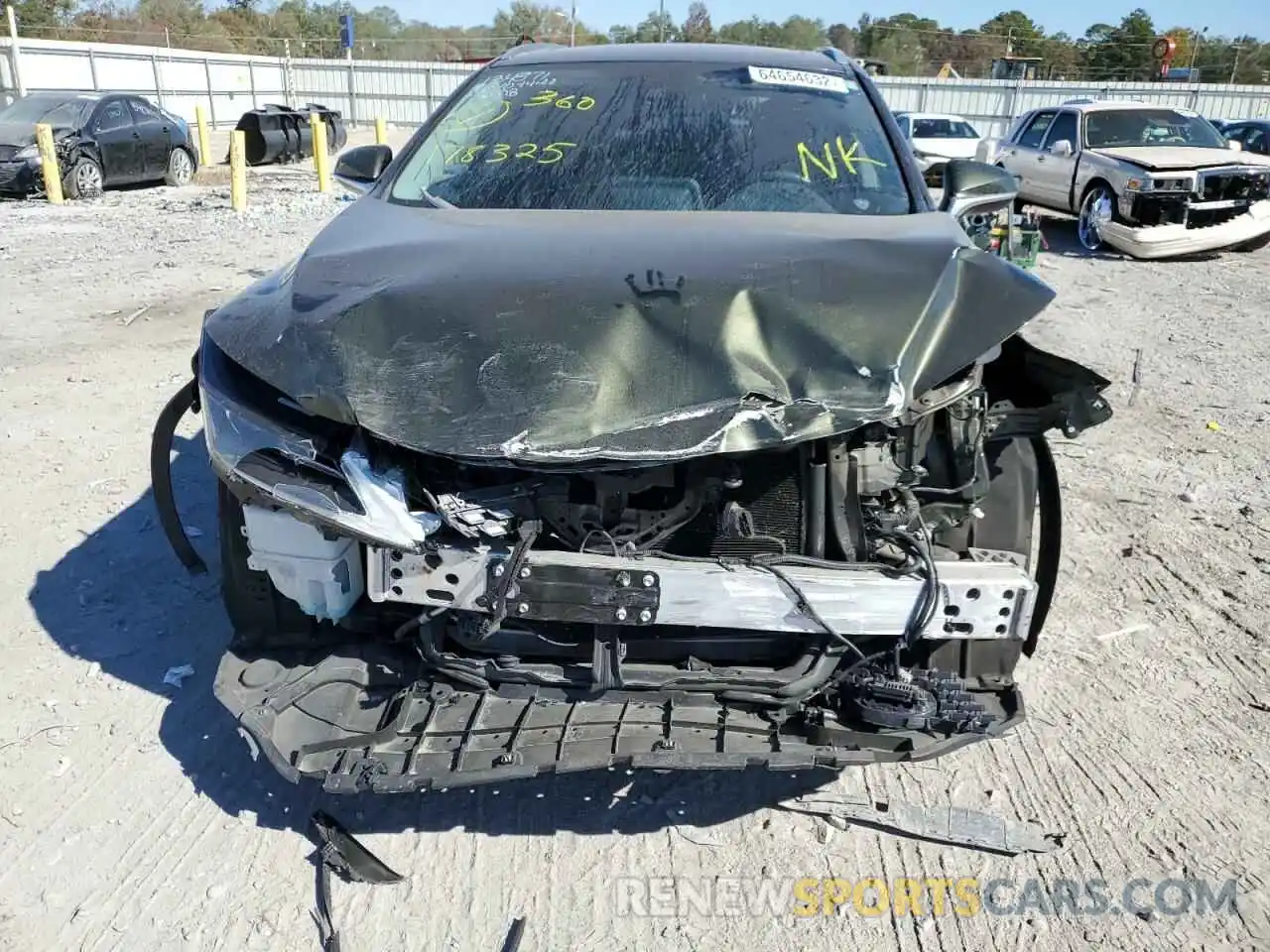 9 Photograph of a damaged car 2T2HZMAA9LC178325 LEXUS RX350 2020