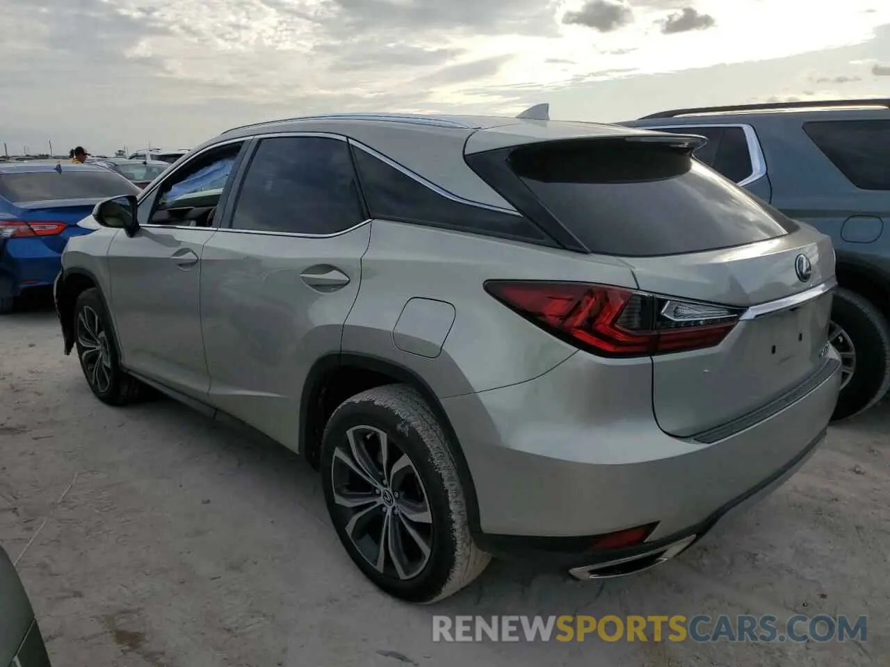 2 Photograph of a damaged car 2T2HZMAA9LC178602 LEXUS RX350 2020