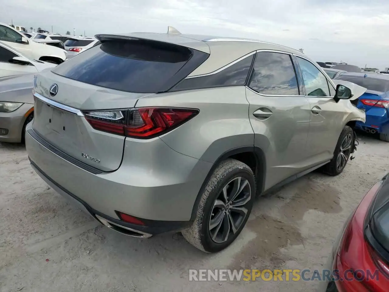 3 Photograph of a damaged car 2T2HZMAA9LC178602 LEXUS RX350 2020