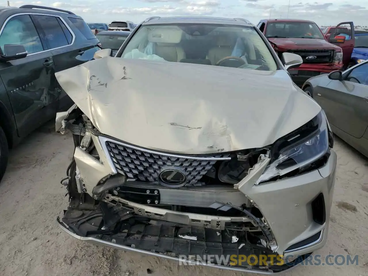 5 Photograph of a damaged car 2T2HZMAA9LC178602 LEXUS RX350 2020