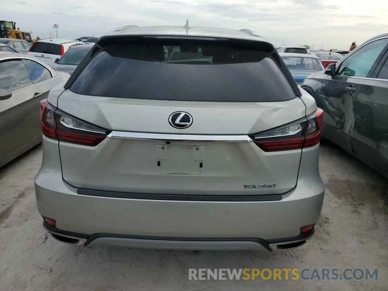 6 Photograph of a damaged car 2T2HZMAA9LC178602 LEXUS RX350 2020