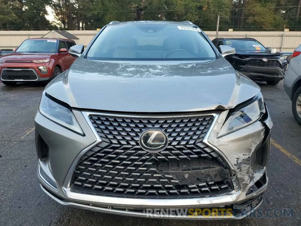 5 Photograph of a damaged car 2T2HZMAA9LC181872 LEXUS RX350 2020