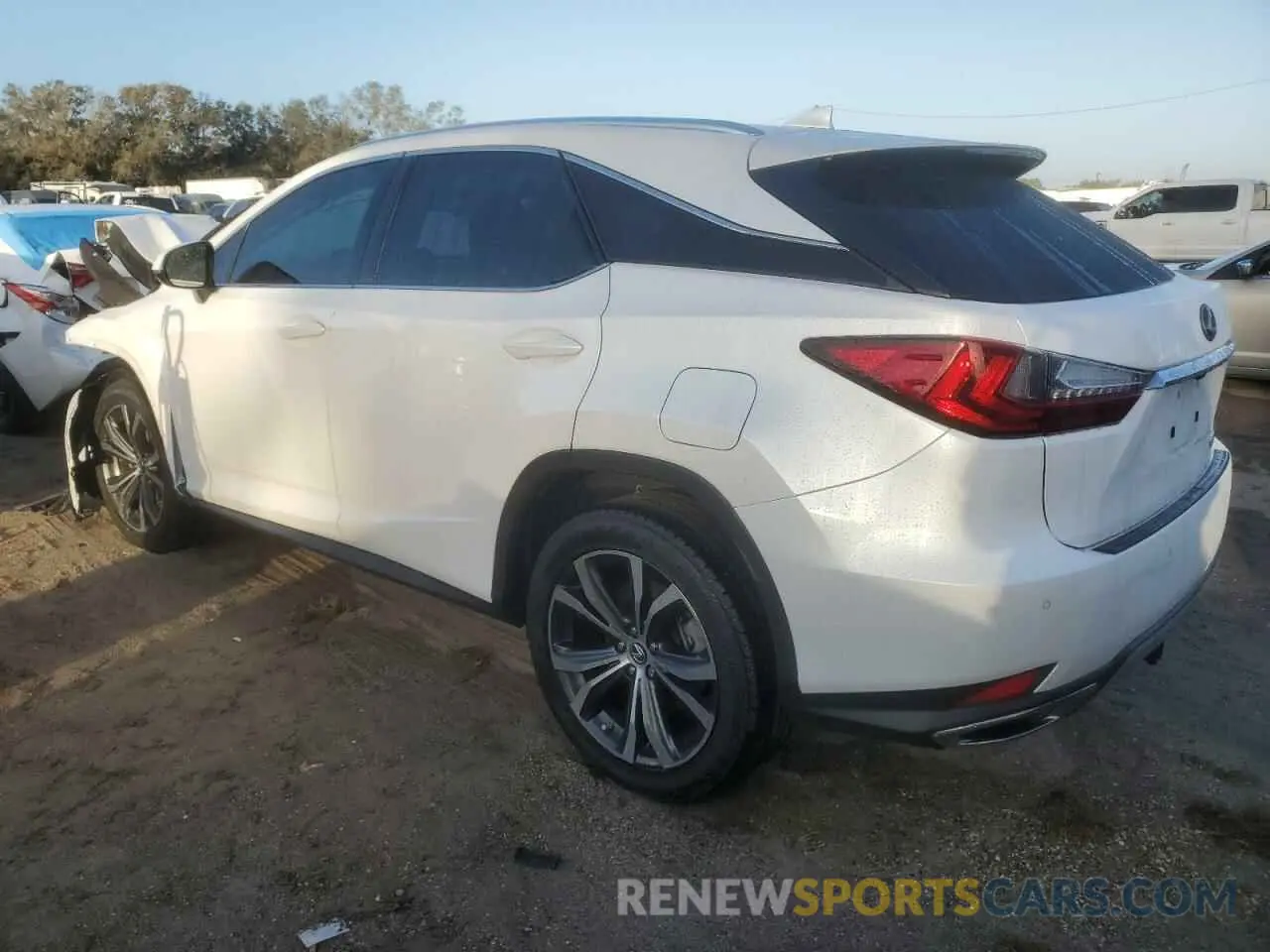2 Photograph of a damaged car 2T2HZMAAXLC162313 LEXUS RX350 2020