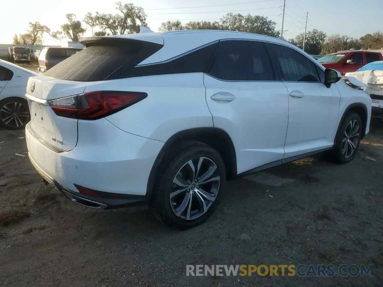 3 Photograph of a damaged car 2T2HZMAAXLC162313 LEXUS RX350 2020