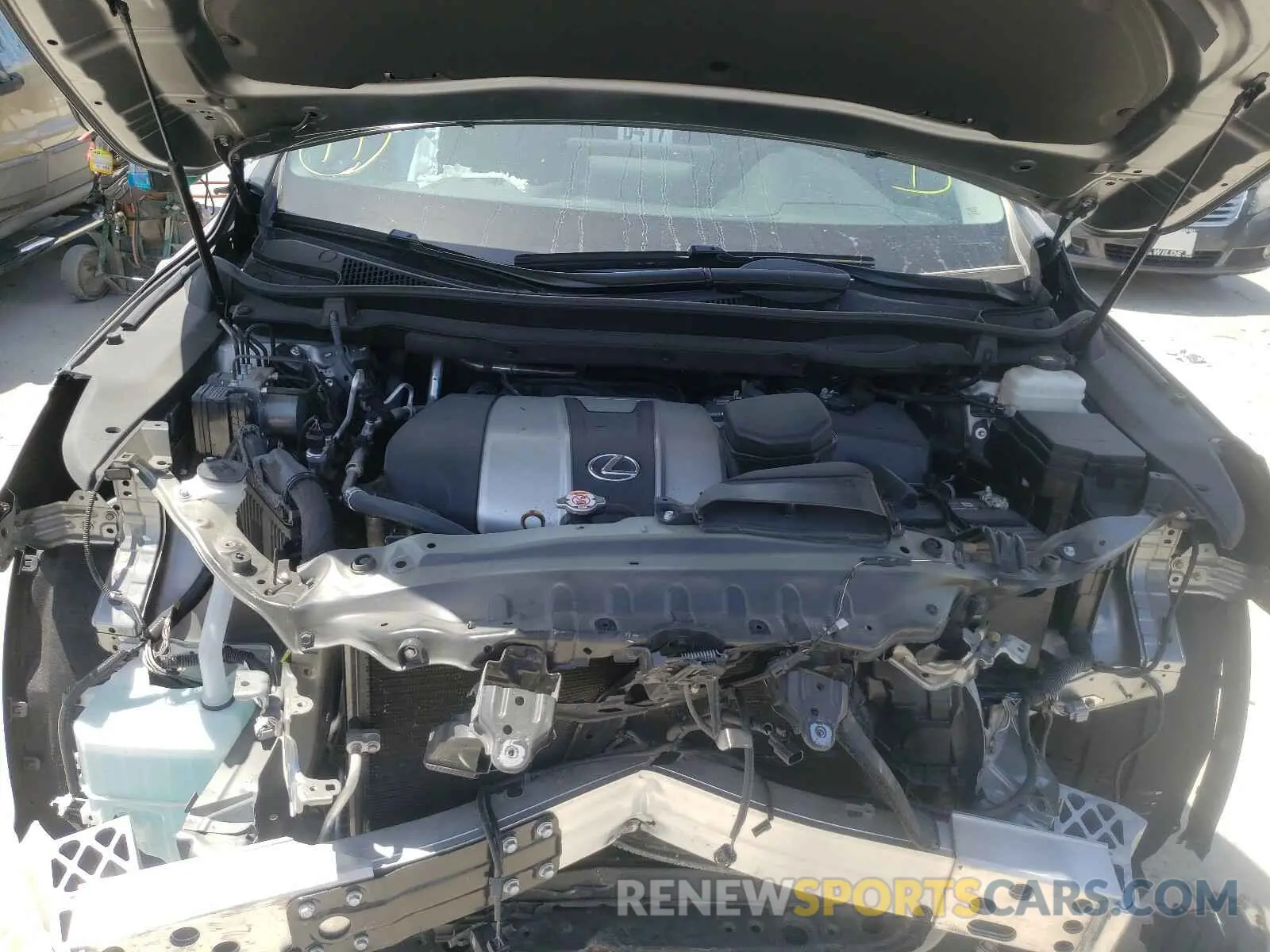 7 Photograph of a damaged car 2T2HZMAAXLC174624 LEXUS RX350 2020