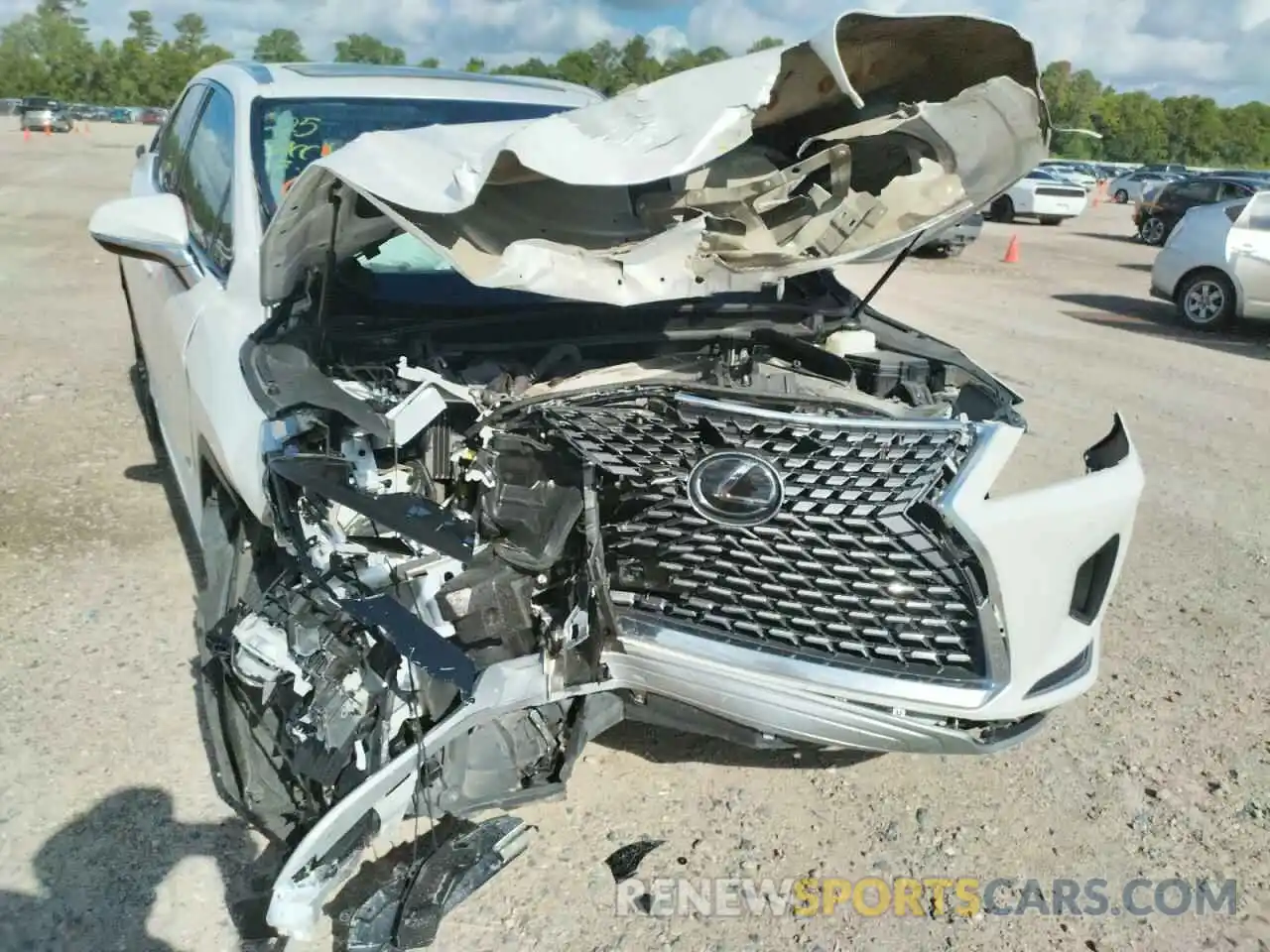 9 Photograph of a damaged car 2T2HZMAAXLC176292 LEXUS RX350 2020