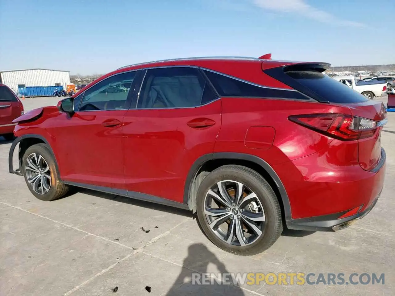 2 Photograph of a damaged car 2T2HZMAAXLC178589 LEXUS RX350 2020