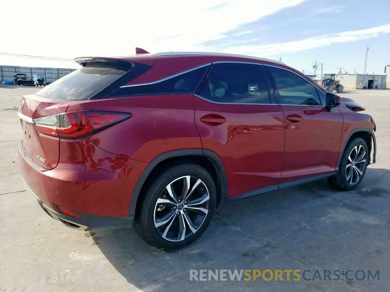3 Photograph of a damaged car 2T2HZMAAXLC178589 LEXUS RX350 2020