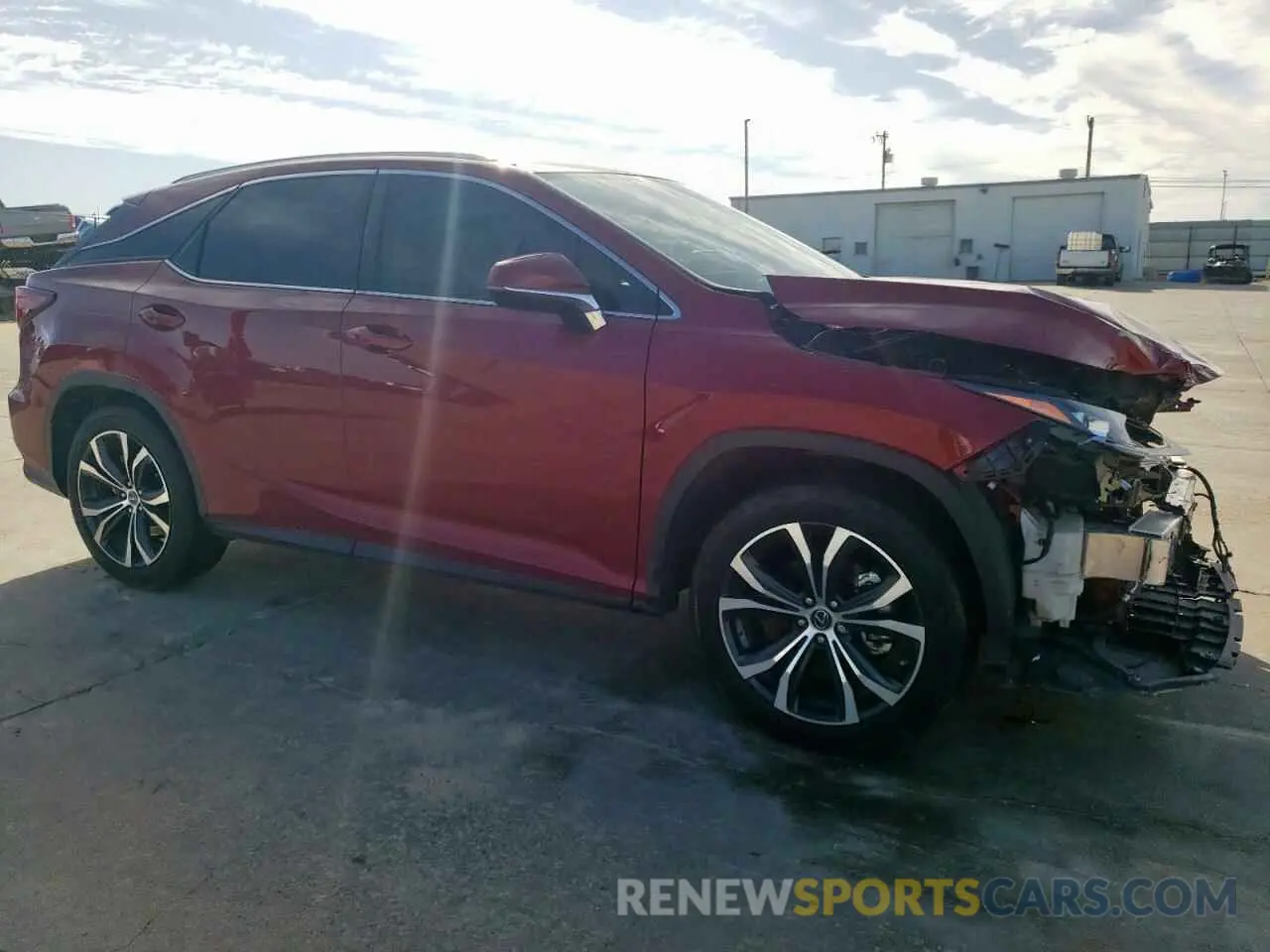 4 Photograph of a damaged car 2T2HZMAAXLC178589 LEXUS RX350 2020