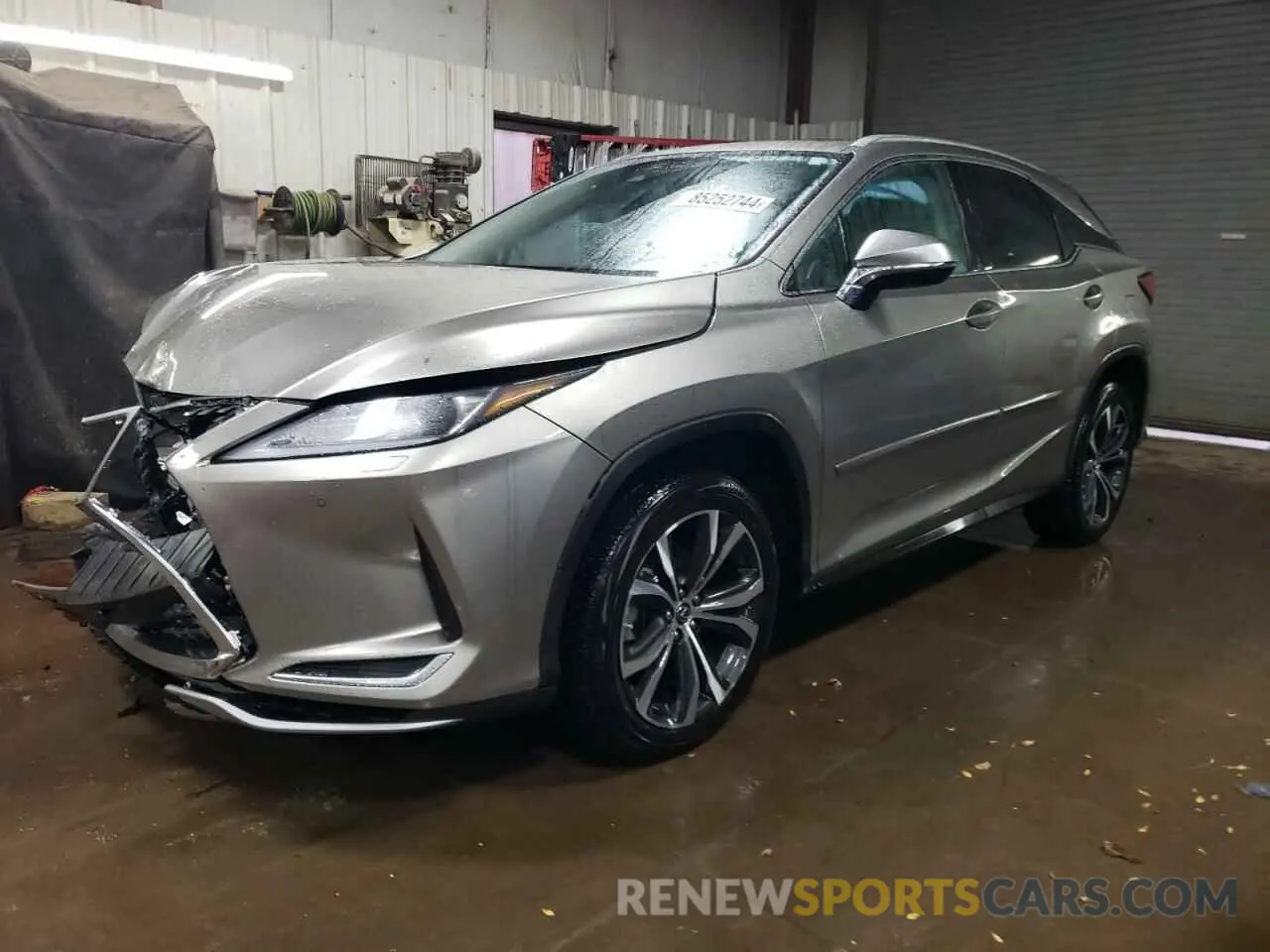 1 Photograph of a damaged car 2T2HZMDA0LC213751 LEXUS RX350 2020