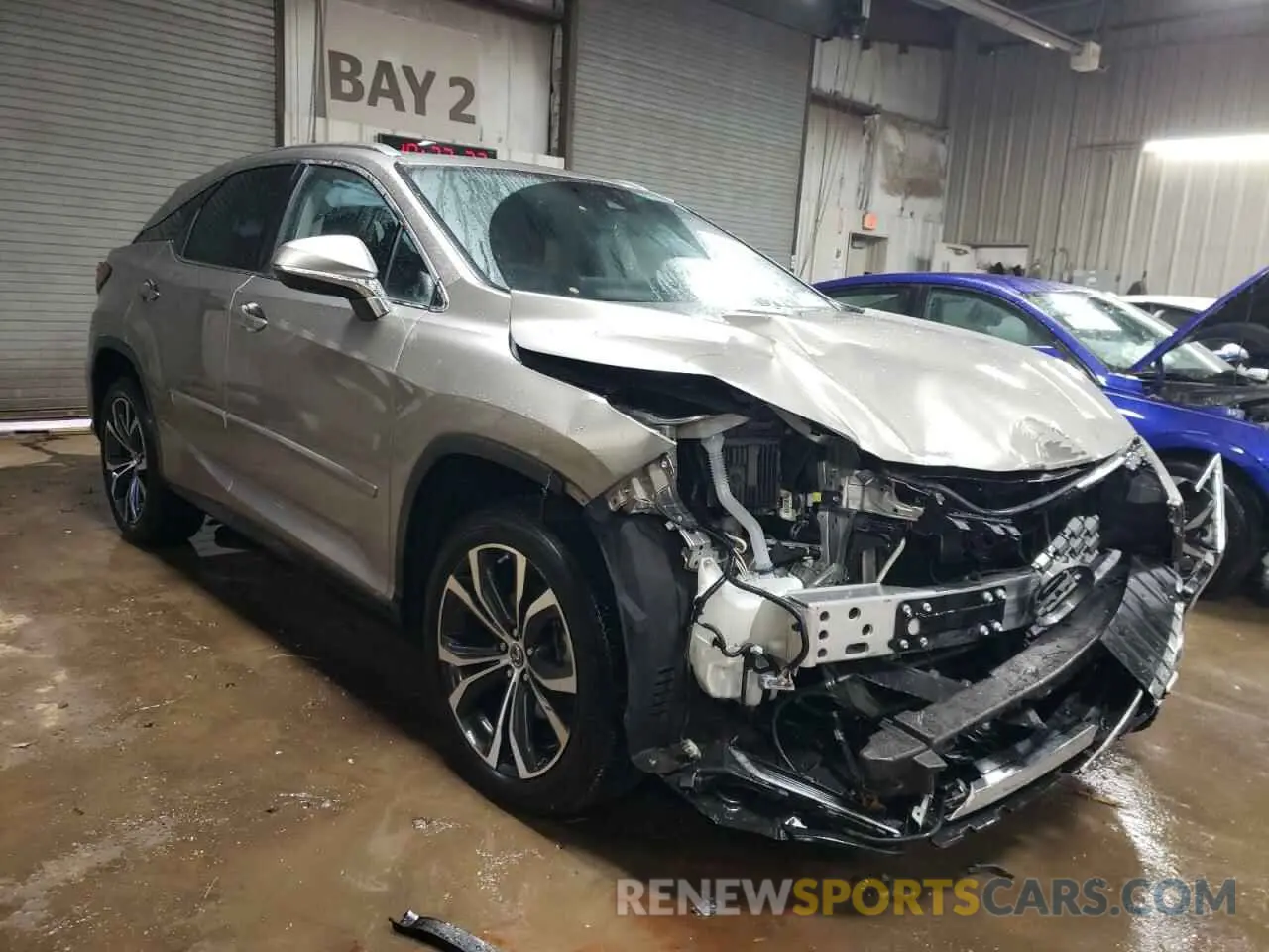 4 Photograph of a damaged car 2T2HZMDA0LC213751 LEXUS RX350 2020