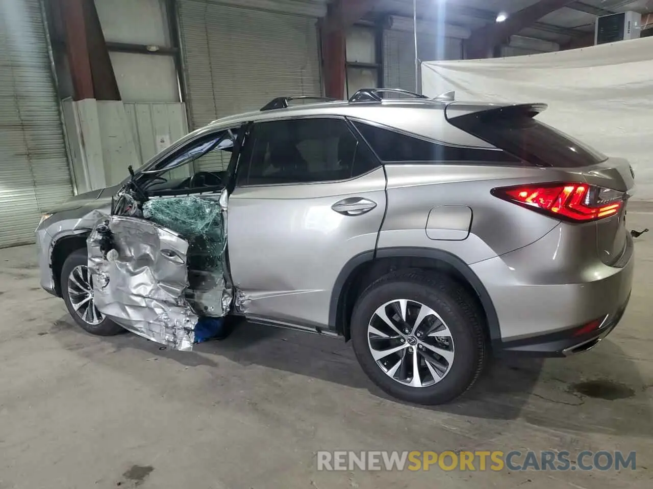 2 Photograph of a damaged car 2T2HZMDA0LC236883 LEXUS RX350 2020