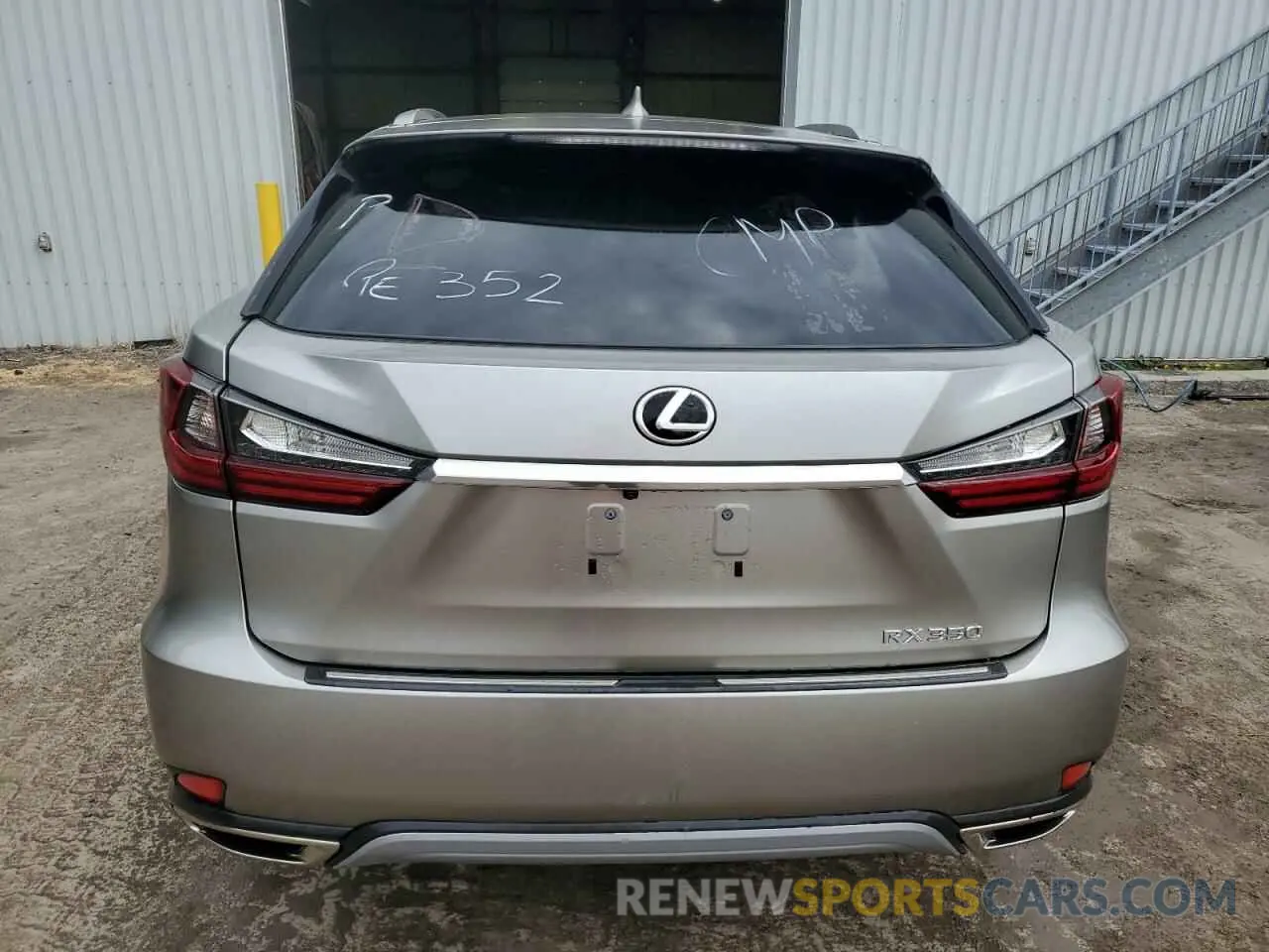 6 Photograph of a damaged car 2T2HZMDA0LC246359 LEXUS RX350 2020