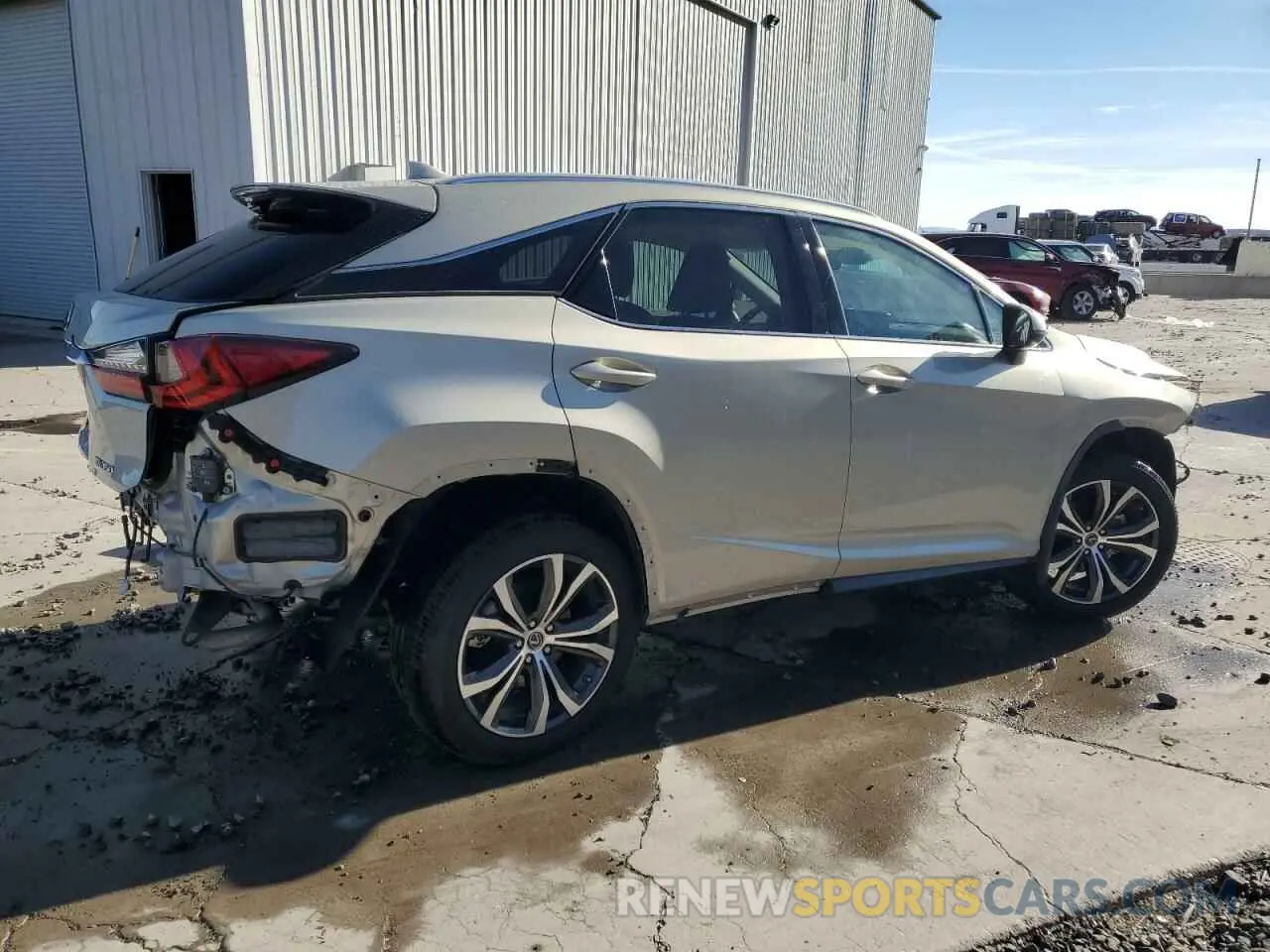 3 Photograph of a damaged car 2T2HZMDA0LC253764 LEXUS RX350 2020