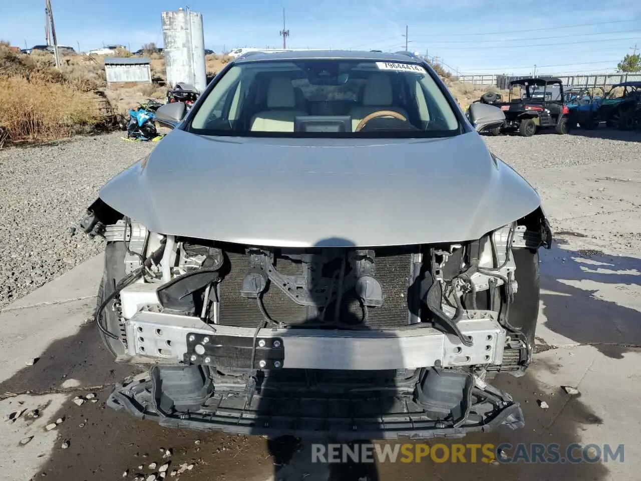 5 Photograph of a damaged car 2T2HZMDA0LC253764 LEXUS RX350 2020