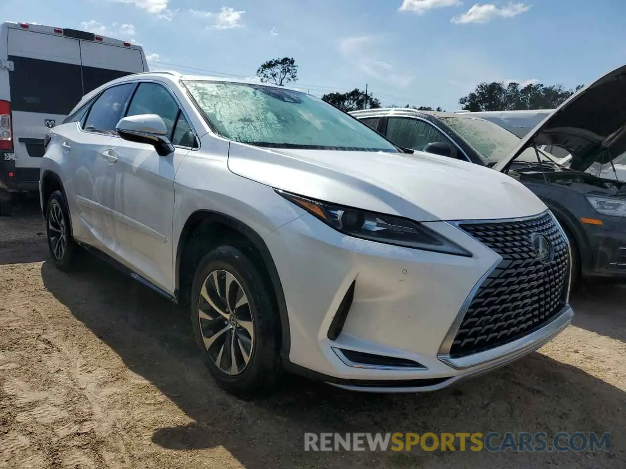 4 Photograph of a damaged car 2T2HZMDA1LC215024 LEXUS RX350 2020